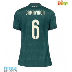 Billiga Real Madrid Eduardo Camavinga #6 Bortatröja Dam 2026-27 Kortärmad